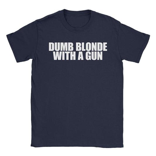 A-or-B-Tees T-Shirt Navy / S Armed Blonde T-Shirt