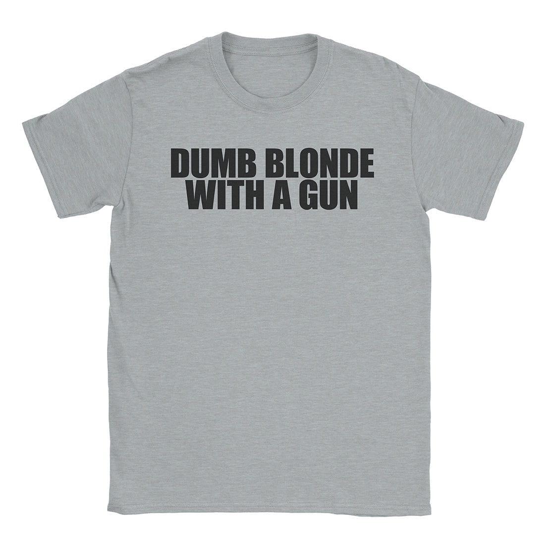 A-or-B-Tees T-Shirt Sport Grey / S Armed Blonde T-Shirt