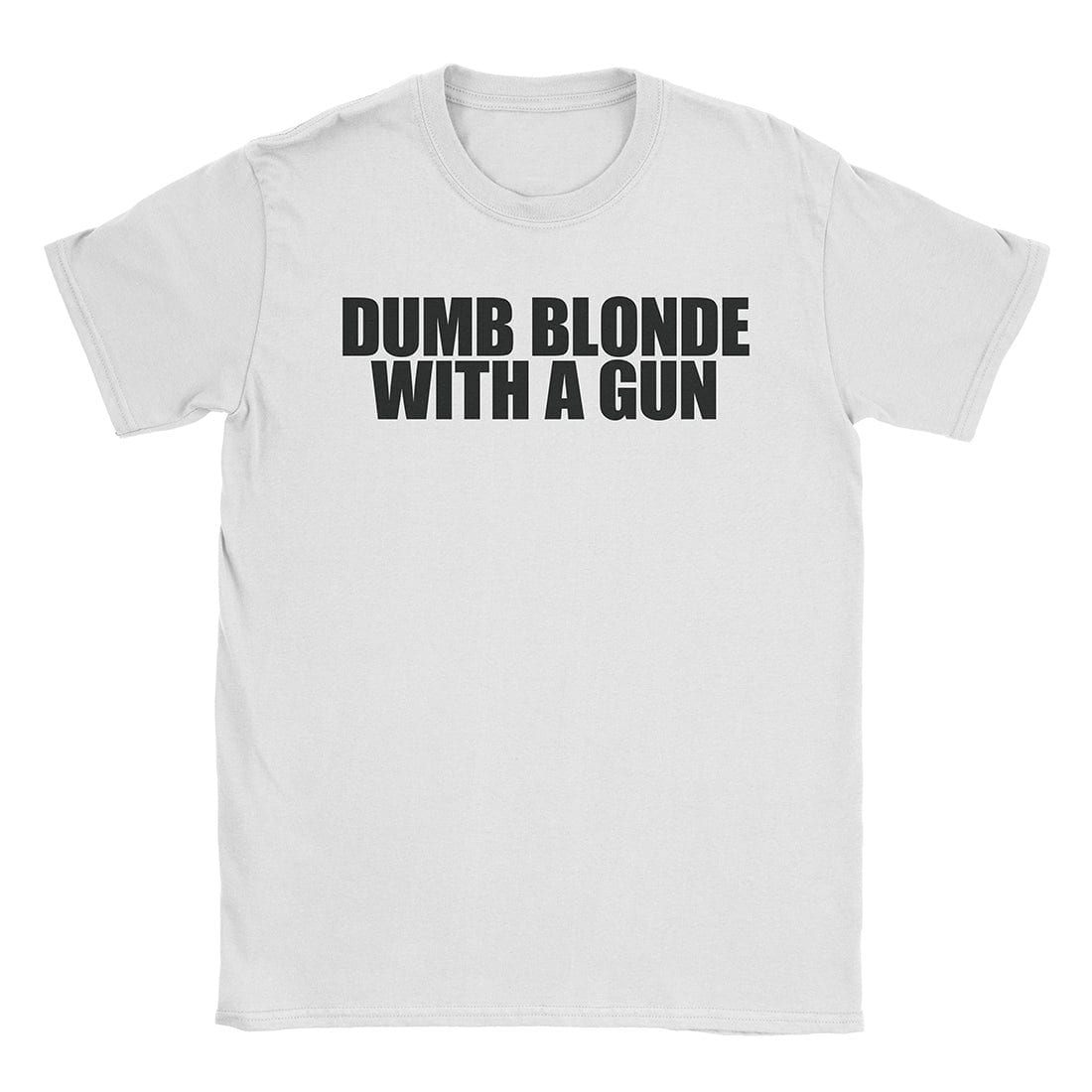 A-or-B-Tees T-Shirt White / S Armed Blonde T-Shirt