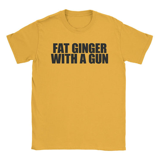 A-or-B-Tees T-Shirt Gold / S Armed Ginger T-Shirt