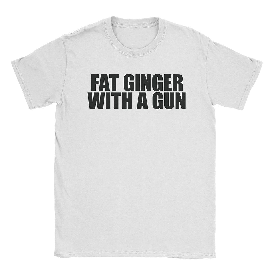A-or-B-Tees T-Shirt White / S Armed Ginger T-Shirt