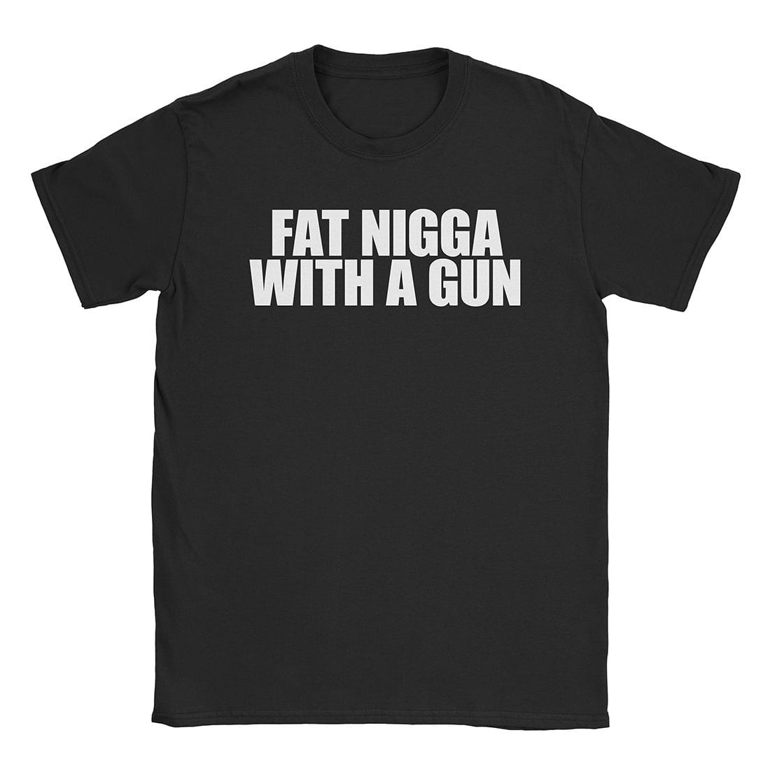 A-or-B-Tees T-Shirt Black / S Armed Nigga T-Shirt