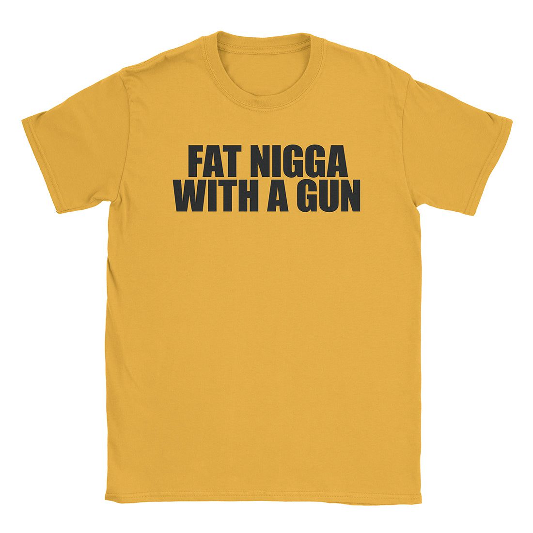 A-or-B-Tees T-Shirt Gold / S Armed Nigga T-Shirt