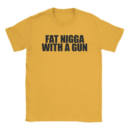 A-or-B-Tees T-Shirt Gold / S Armed Nigga T-Shirt