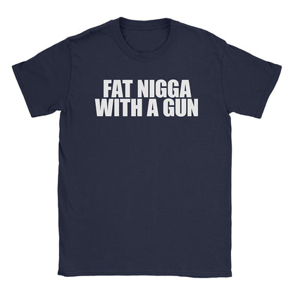 A-or-B-Tees T-Shirt Navy / S Armed Nigga T-Shirt
