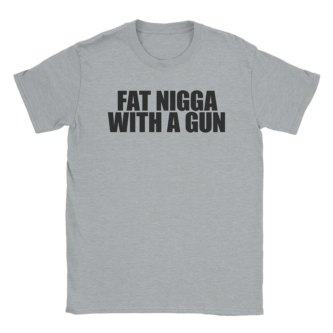 A-or-B-Tees T-Shirt Sport Grey / S Armed Nigga T-Shirt
