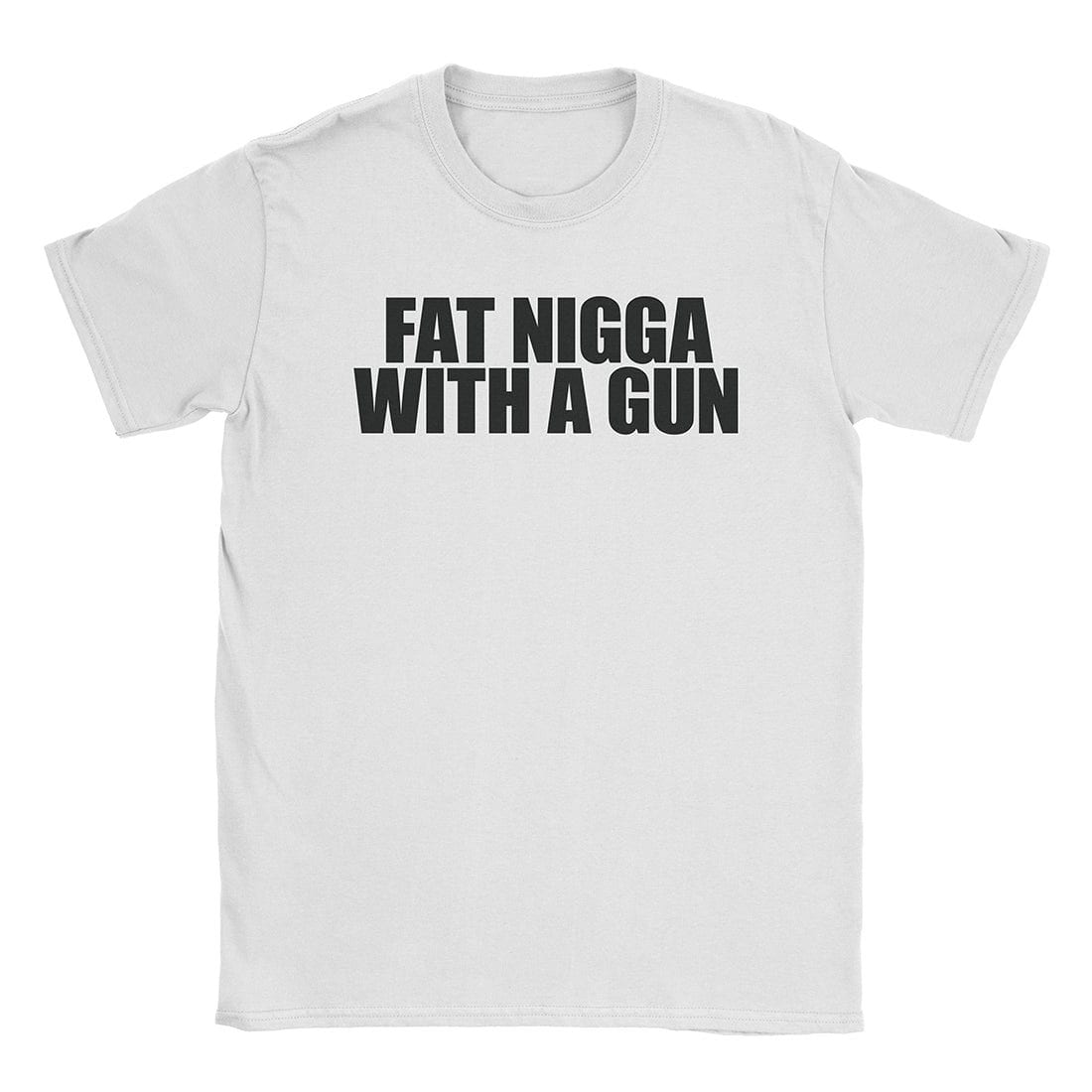 A-or-B-Tees T-Shirt White / S Armed Nigga T-Shirt
