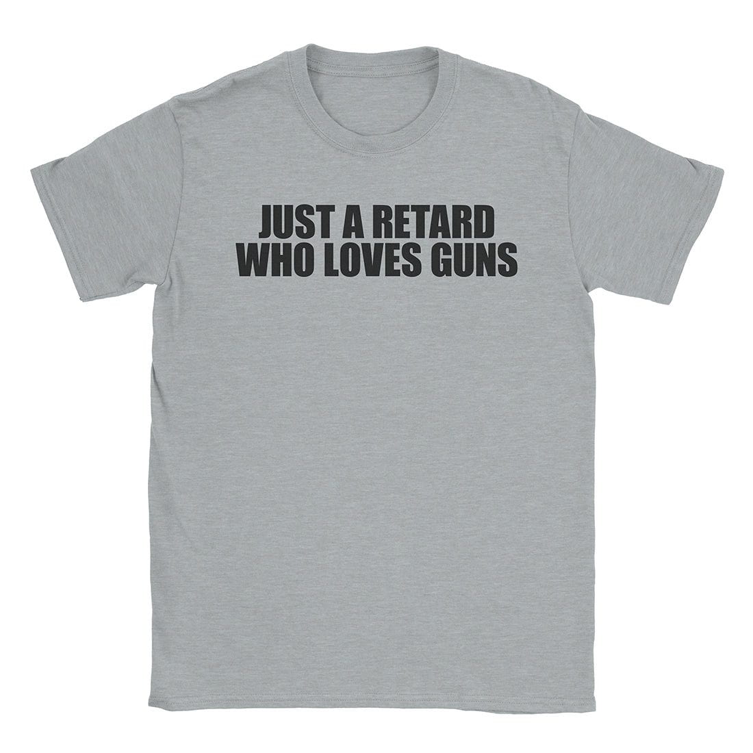 A-or-B-Tees T-Shirt Sport Grey / S Armed Retard T-Shirt