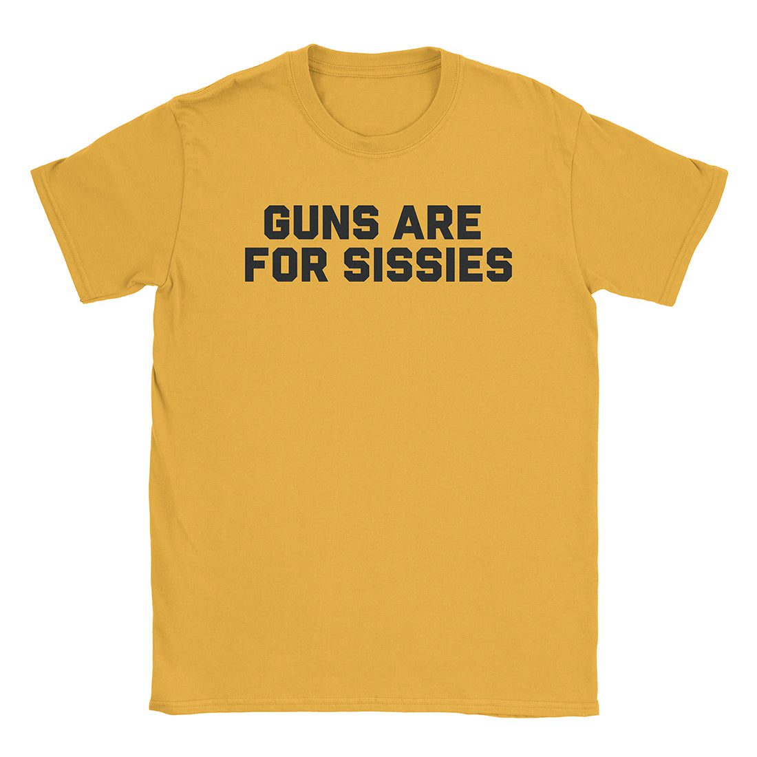A-or-B-Tees T-Shirt Gold / S Armed Sissies T-Shirt