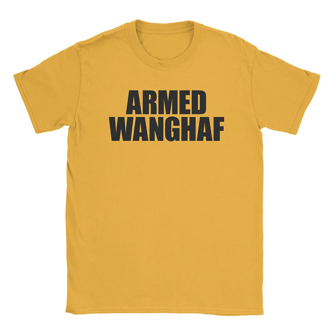 A-or-B-Tees T-Shirt Gold / S Armed Wanghaf T-Shirt
