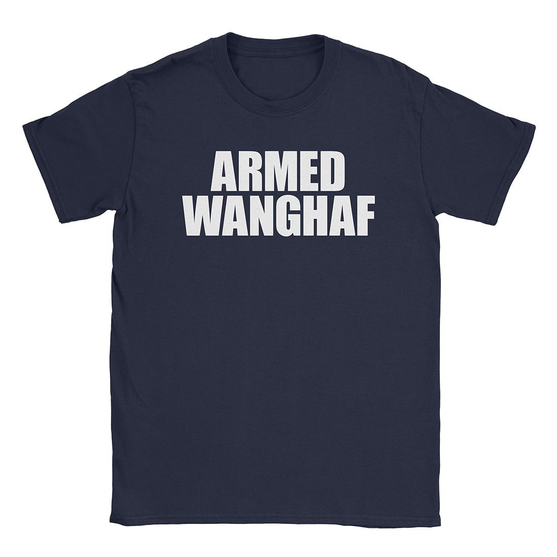 A-or-B-Tees T-Shirt Navy / S Armed Wanghaf T-Shirt