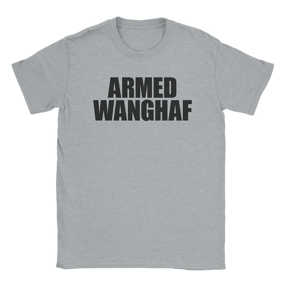 A-or-B-Tees T-Shirt Sport Grey / S Armed Wanghaf T-Shirt