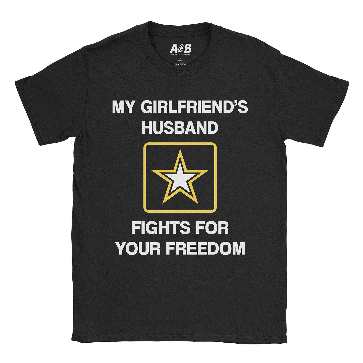 A-or-B-Tees T-Shirt Black / S Army T-Shirt
