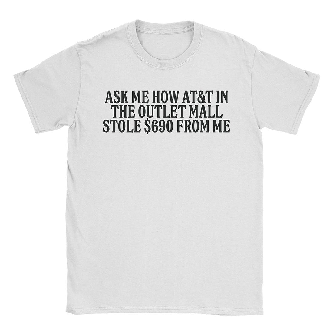 A-or-B-Tees T-Shirt White / S Ask Me T-Shirt