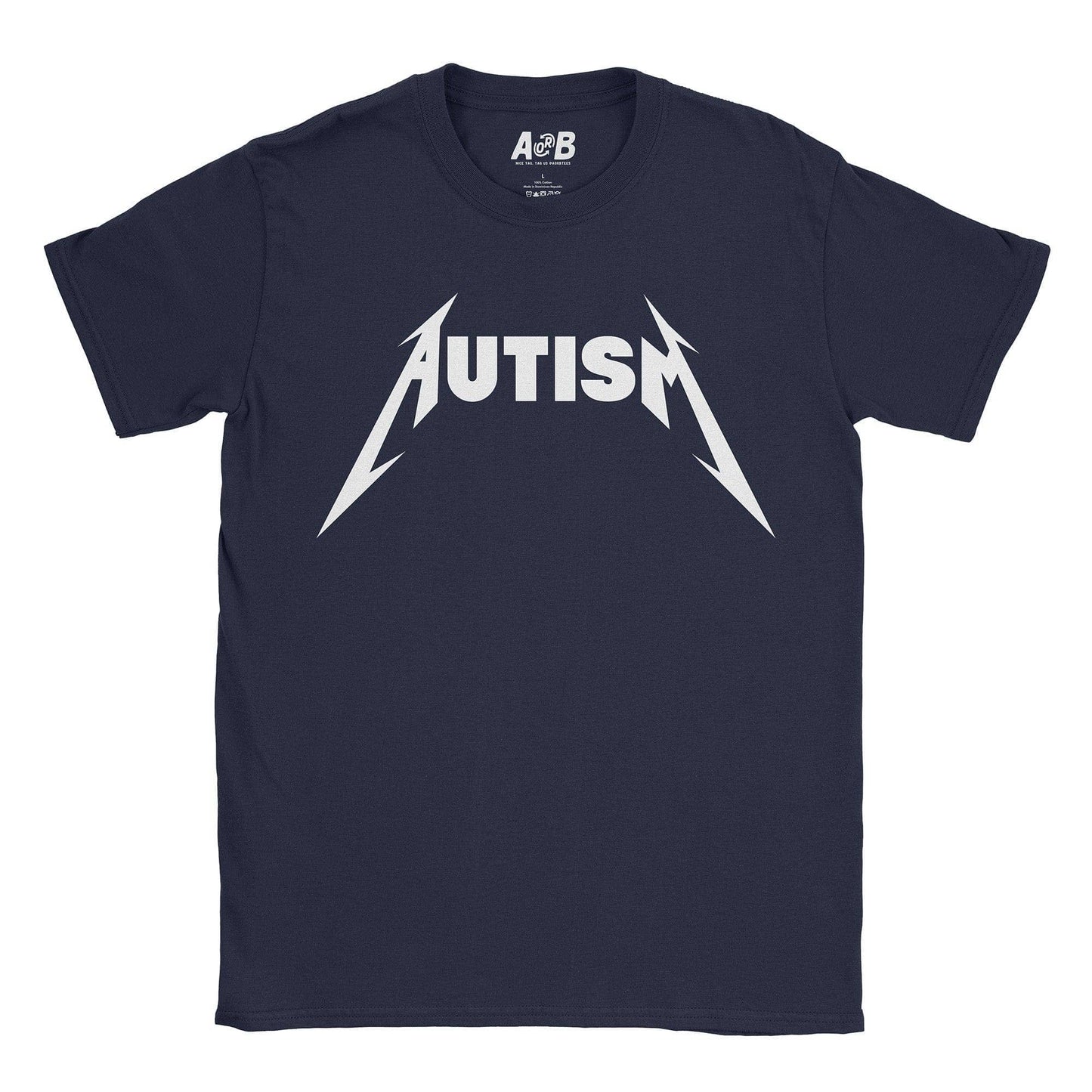 A-or-B-Tees T-Shirt Navy / S Autism T-Shirt