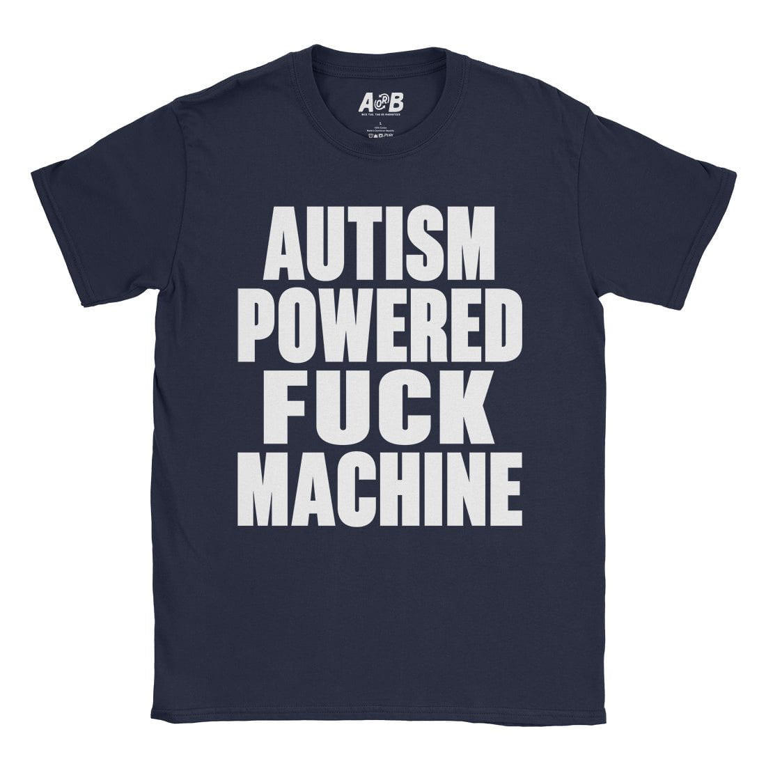 A-or-B-Tees T-Shirt Navy / S Autism T-Shirt