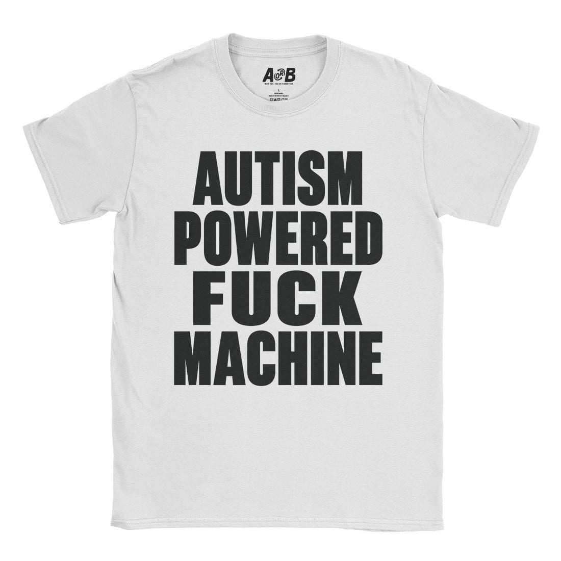 A-or-B-Tees T-Shirt White / S Autism T-Shirt