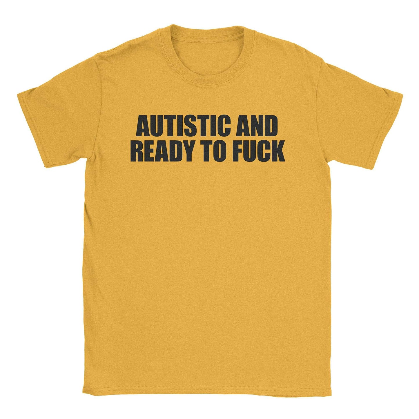A-or-B-Tees T-Shirt Gold / S Autistic T-Shirt
