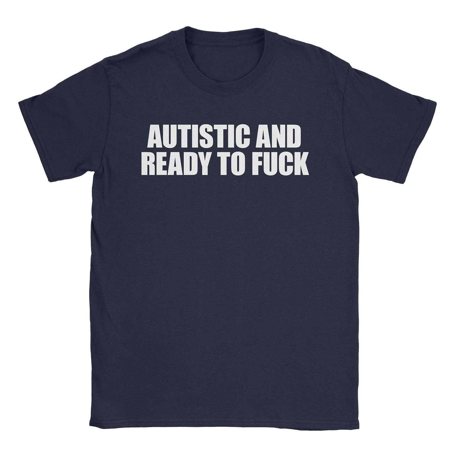A-or-B-Tees T-Shirt Navy / S Autistic T-Shirt