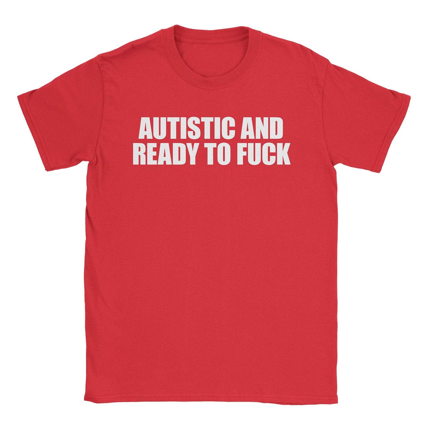 A-or-B-Tees T-Shirt Red / S Autistic T-Shirt