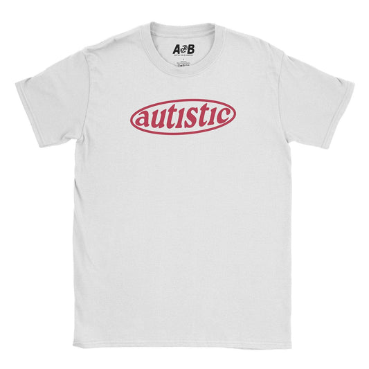 A-or-B-Tees T-Shirt White / S Autistic T-Shirt