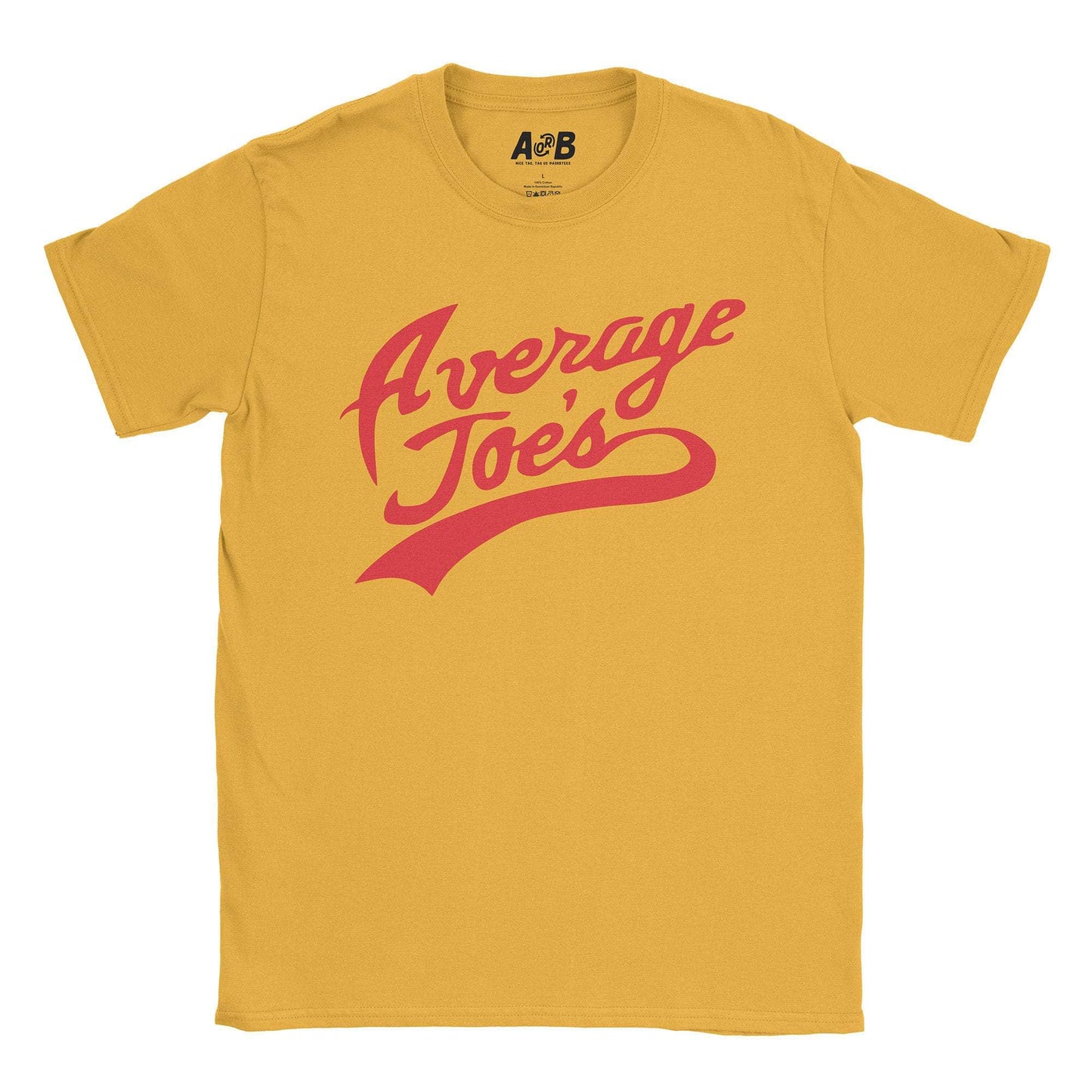 A-or-B-Tees T-Shirt Gold / S Average Joe's T-Shirt