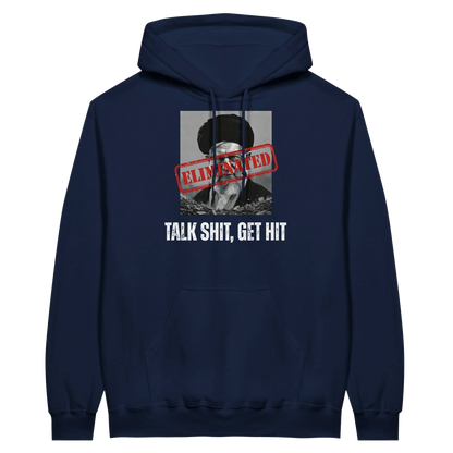 A-or-B-Tees Hoodie Ayatollah Khamenei Eliminated Hoodie - Meme Stamp Pullover