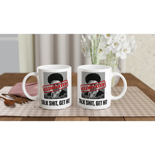 A-or-B-Tees Mugs Ayatollah Khamenei Eliminated Mug - 11 Oz Ceramic