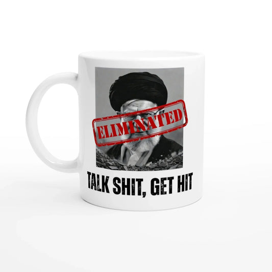 A-or-B-Tees Mugs Ayatollah Khamenei Eliminated Mug - 11 Oz Ceramic
