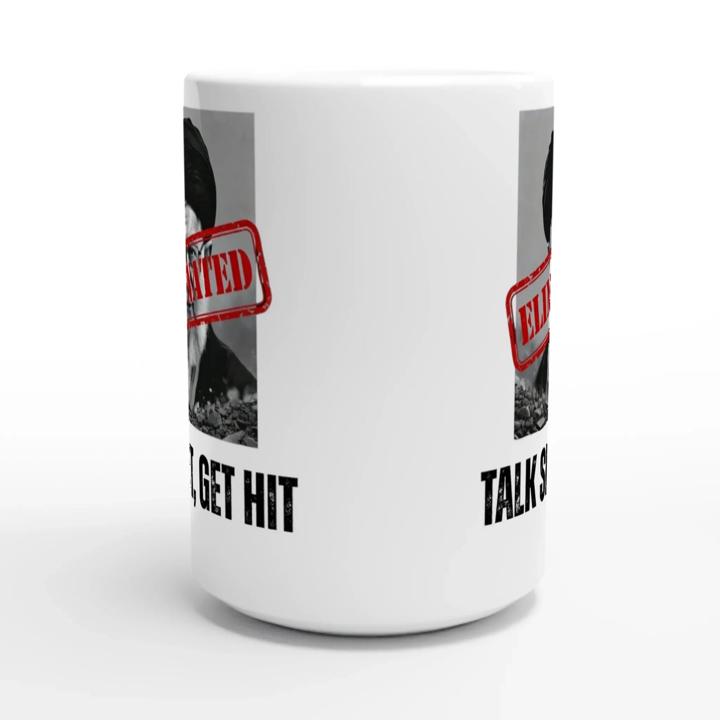 A-or-B-Tees Mugs Ayatollah Khamenei Eliminated Mug - 15oz Ceramic