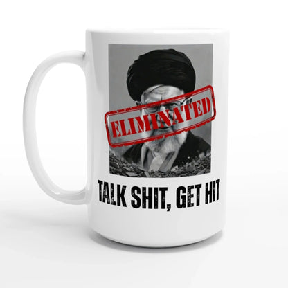 A-or-B-Tees Mugs Ayatollah Khamenei Eliminated Mug - 15oz Ceramic