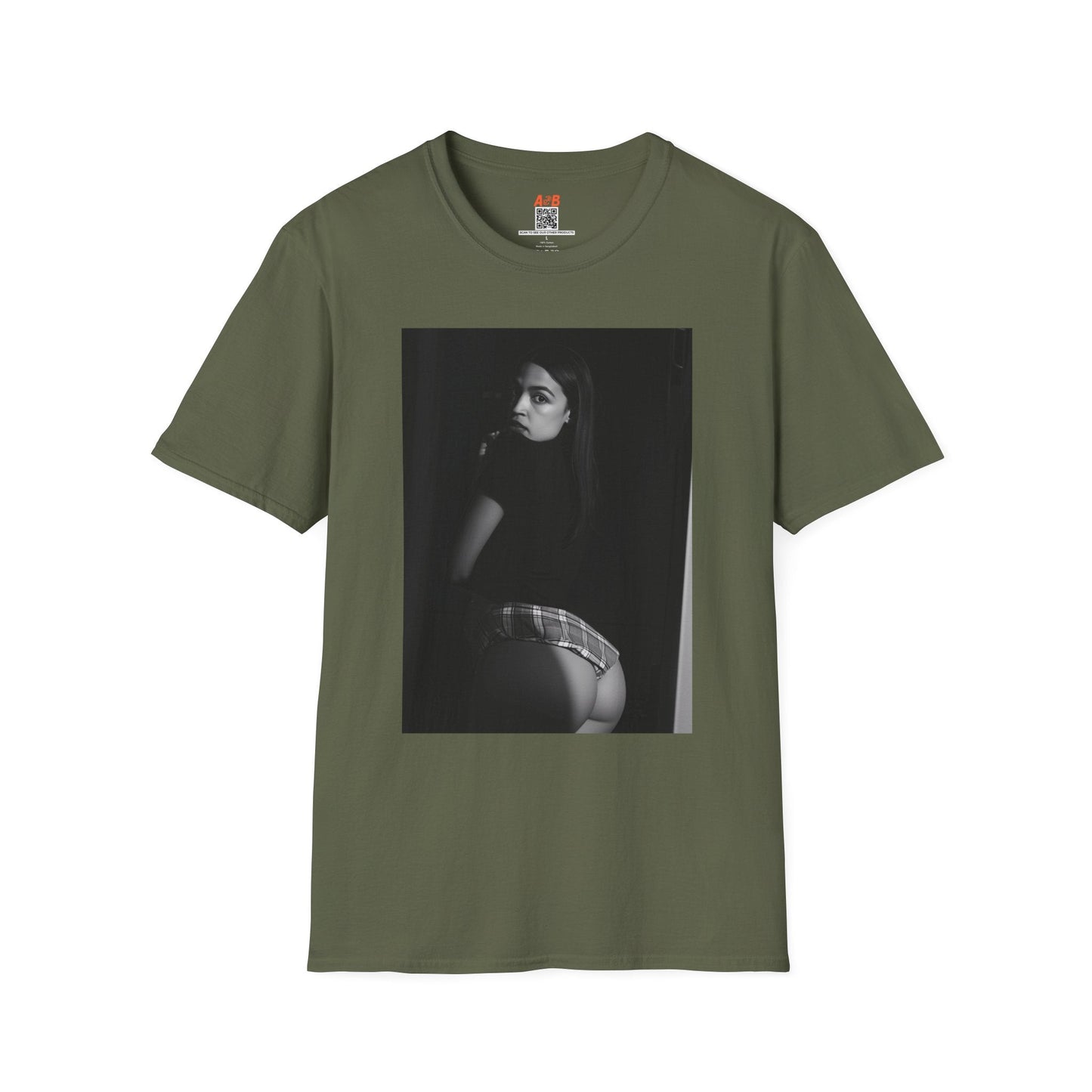 A-or-B-Tees T-Shirt Military Green / S AYOC T-Shirt | Funny AOC Meme Tee - Adult Humor Parody