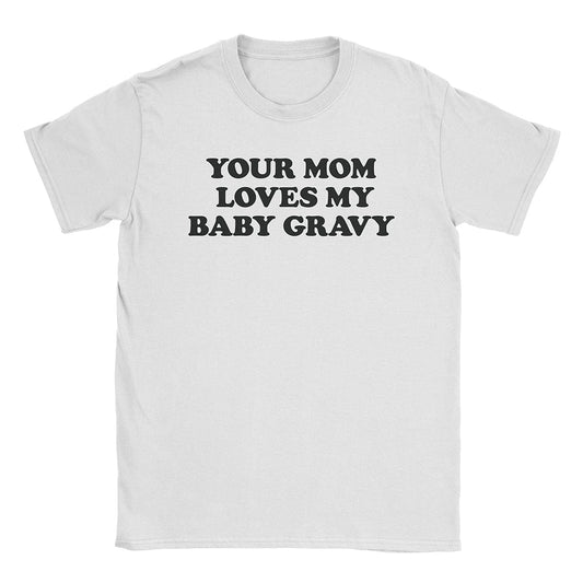 A-or-B-Tees T-Shirt White / S Baby Gravy T-Shirt