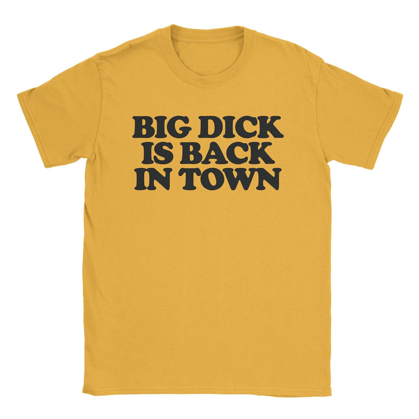 A-or-B-Tees T-Shirt Gold / S Back In Town T-Shirt