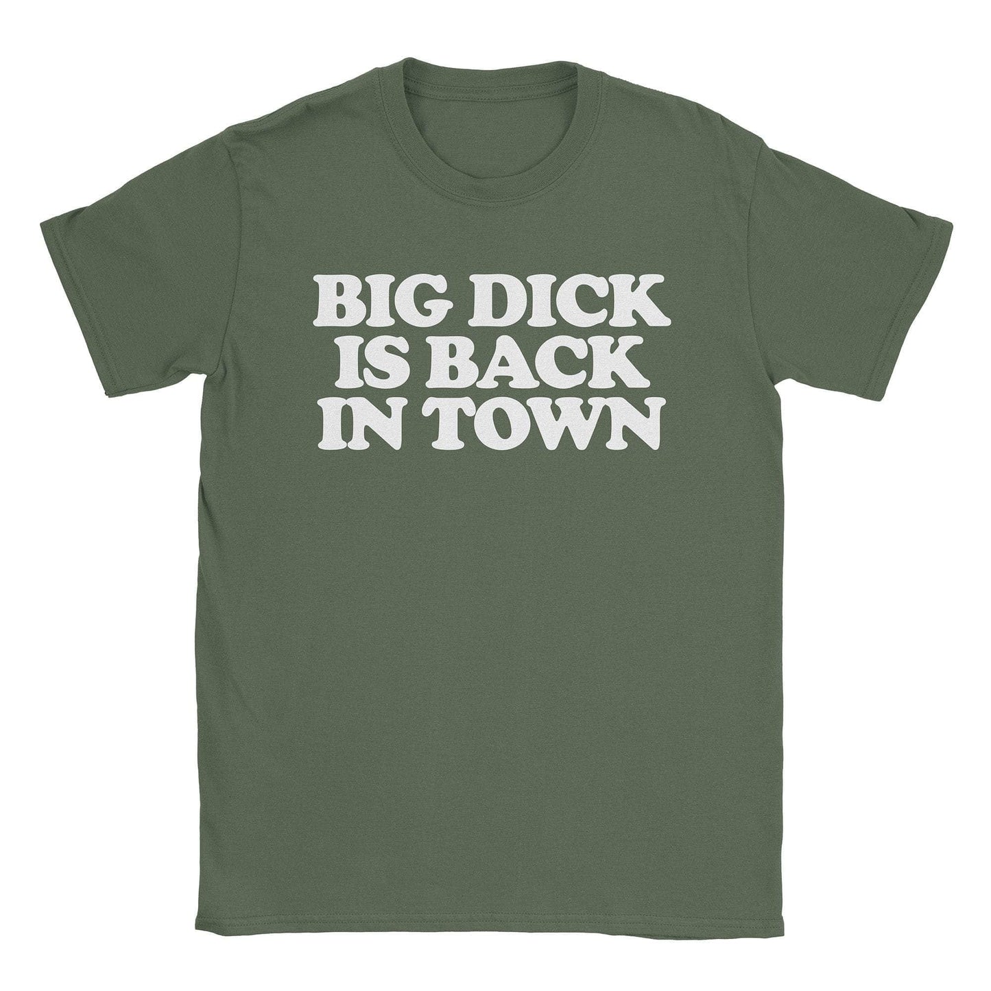 A-or-B-Tees T-Shirt Military Green / S Back In Town T-Shirt