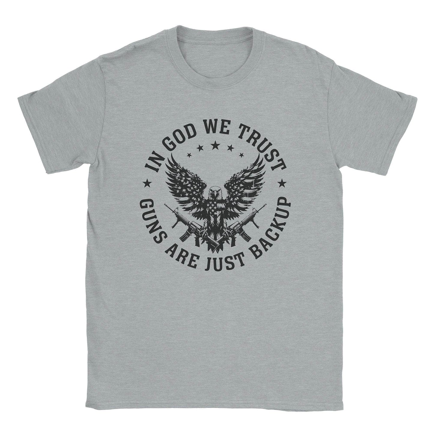 A-or-B-Tees T-Shirt Sport Grey / S Backup Guns T-Shirt