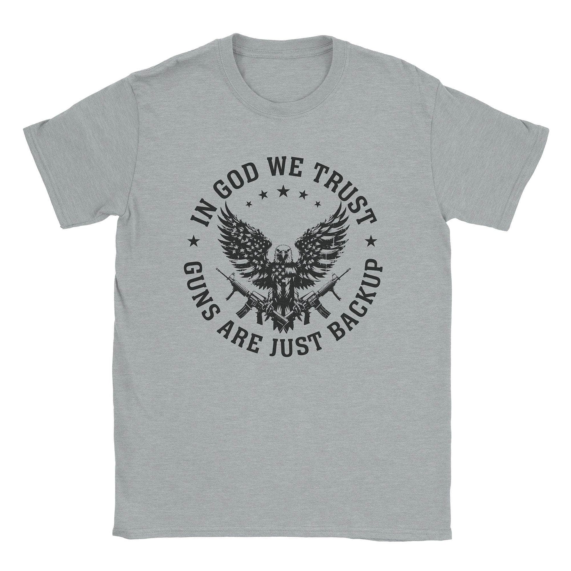 A-or-B-Tees T-Shirt Sport Grey / S Backup Guns T-Shirt