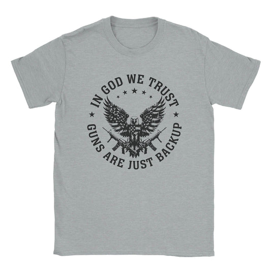 A-or-B-Tees T-Shirt Sport Grey / S Backup Guns T-Shirt
