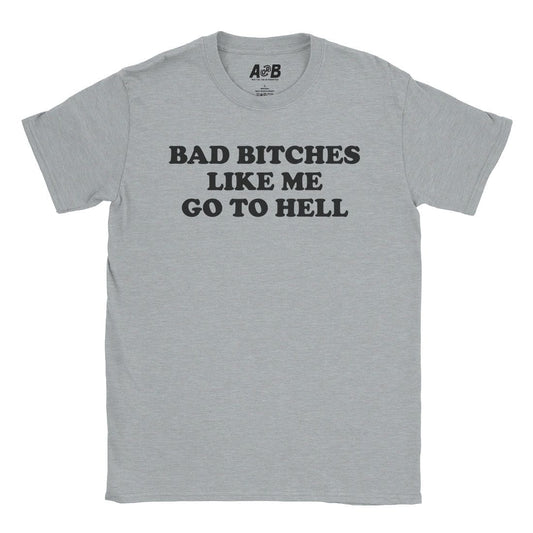 A-or-B-Tees T-Shirt Sport Grey / S Bad Bitches T-Shirt