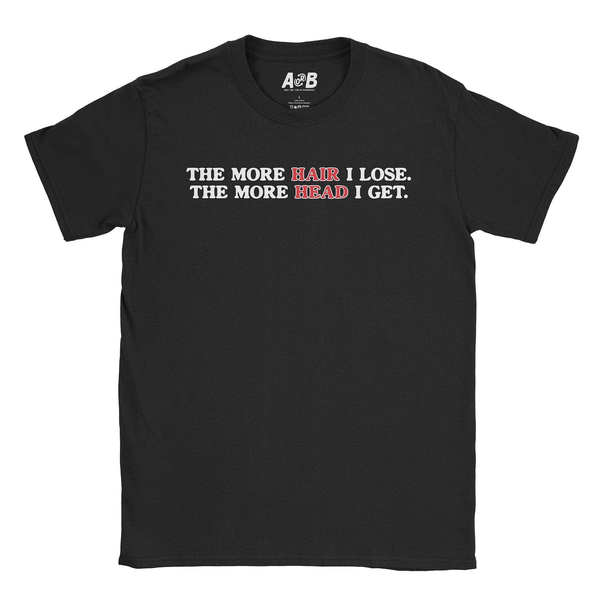A-or-B-Tees T-Shirt Black / S Bald T-Shirt
