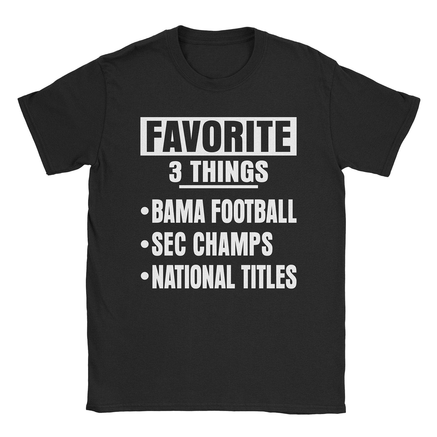 A-or-B-Tees T-Shirt Black / S BAMA T-Shirt