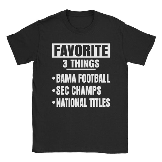 A-or-B-Tees T-Shirt Black / S BAMA T-Shirt