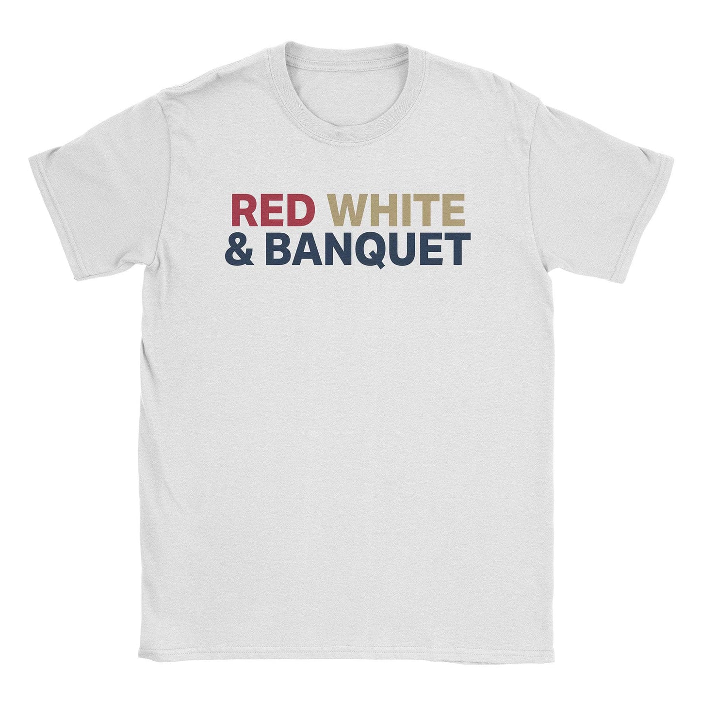 A-or-B-Tees T-Shirt White / S Banquet T-Shirt