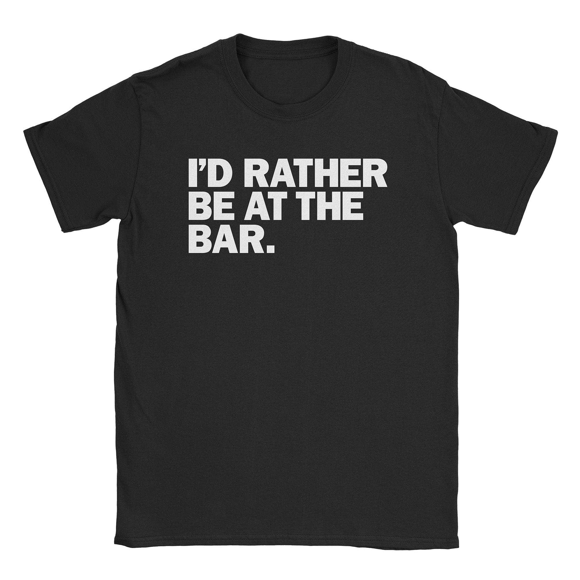 A-or-B-Tees T-Shirt Black / S Bar T-Shirt