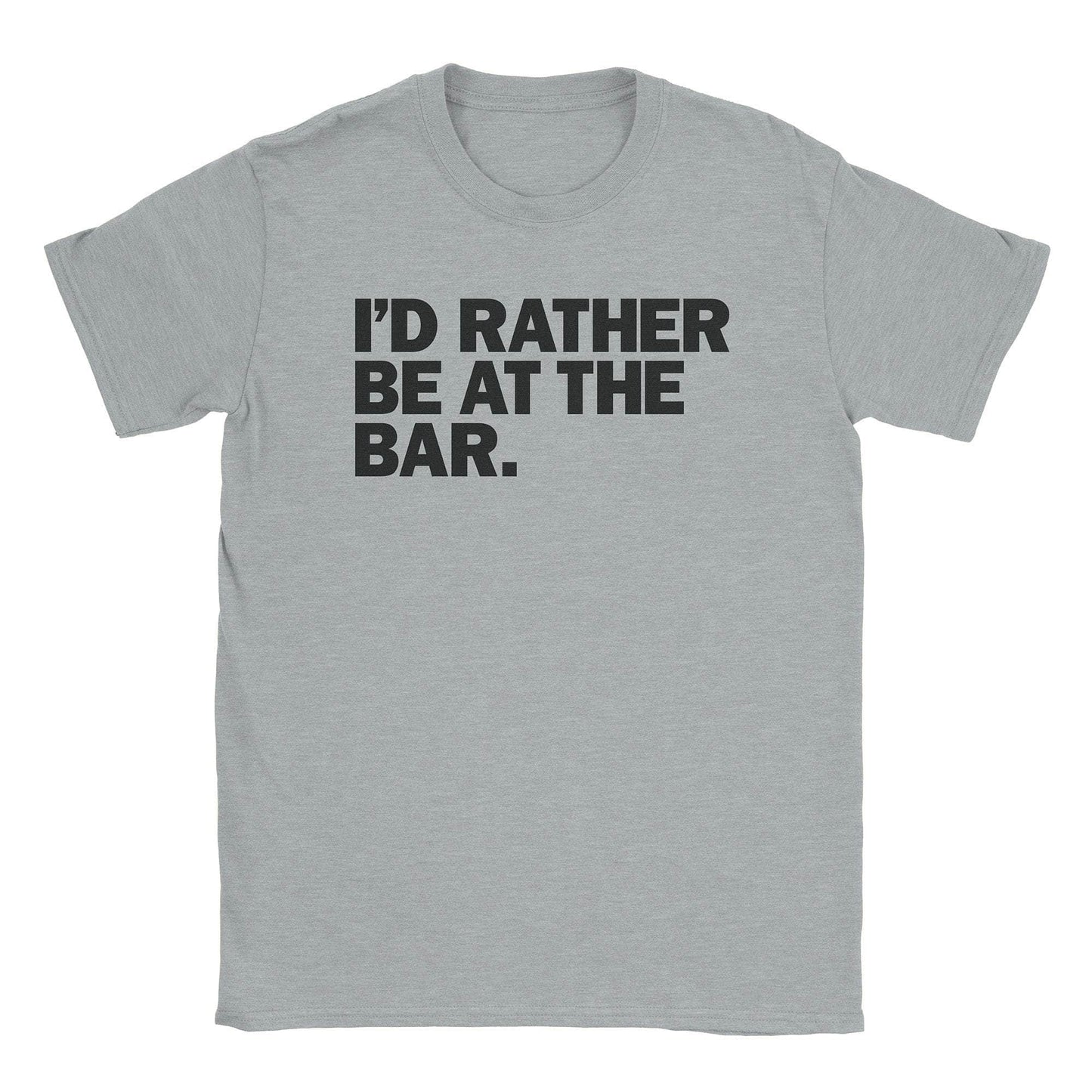 A-or-B-Tees T-Shirt Sport Grey / S Bar T-Shirt