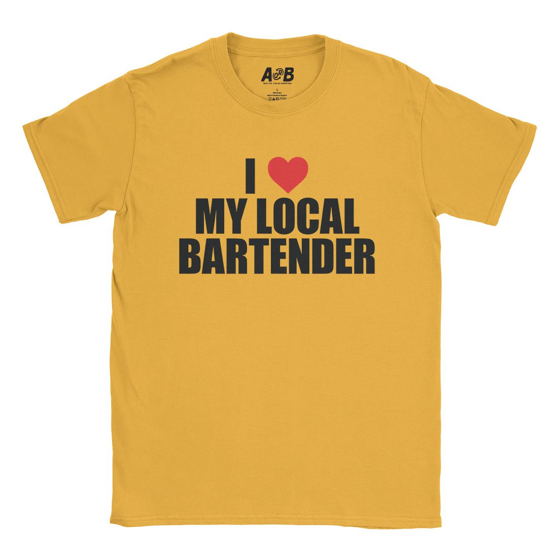 A-or-B-Tees T-Shirt Gold / S Bartender T-Shirt