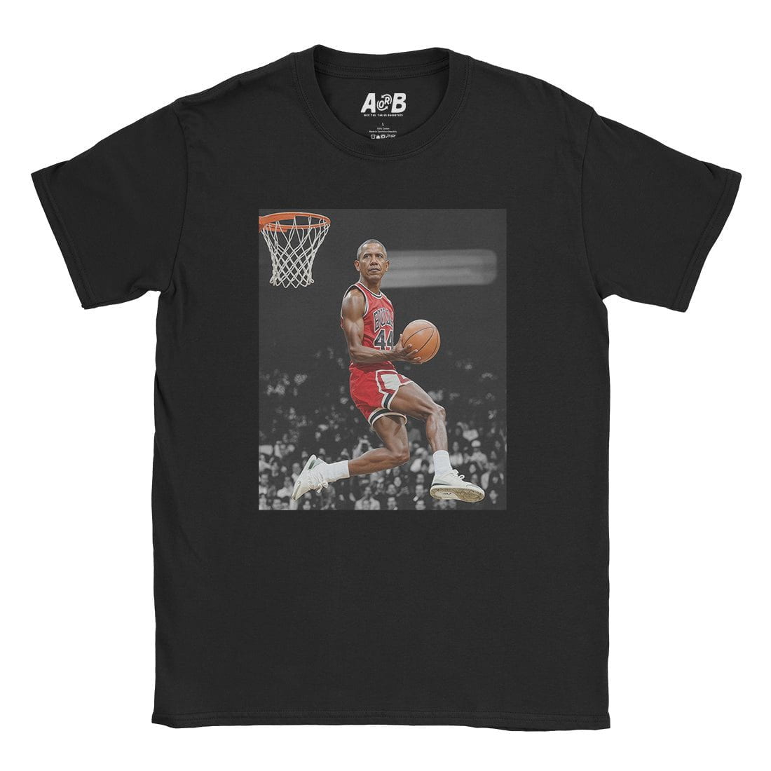 A-or-B-Tees T-Shirt Black / S Basketbama T-Shirt
