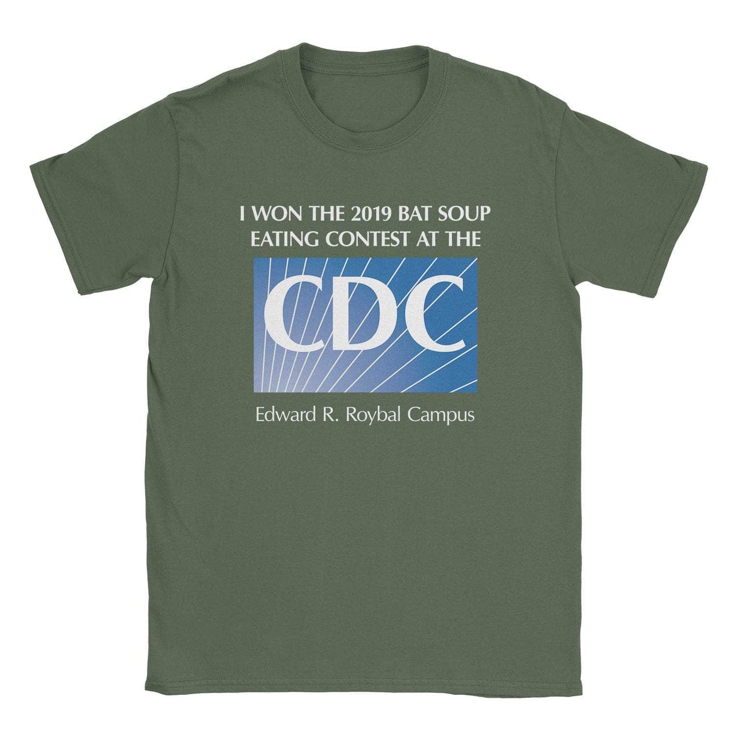 A-or-B-Tees T-Shirt Military Green / S Bat Soup T-Shirt