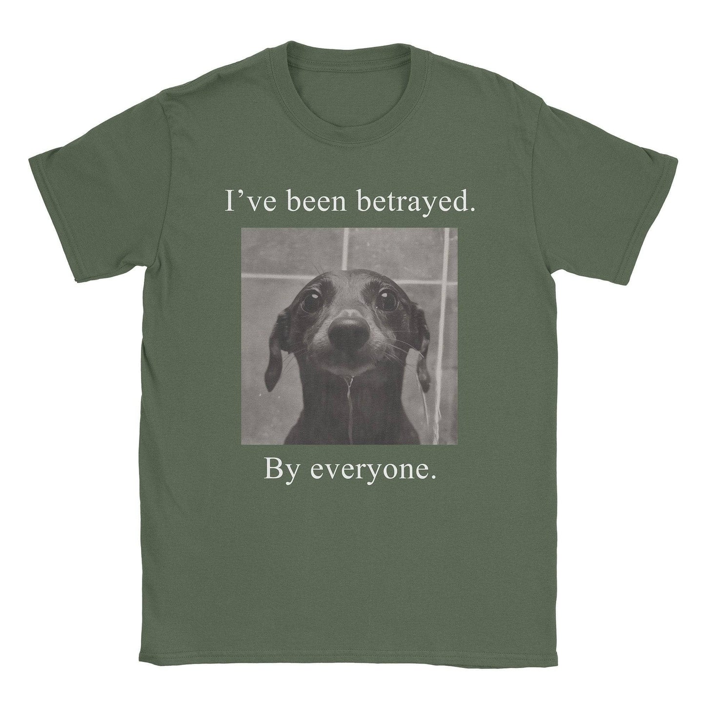 A-or-B-Tees T-Shirt Military Green / S Bath T-Shirt