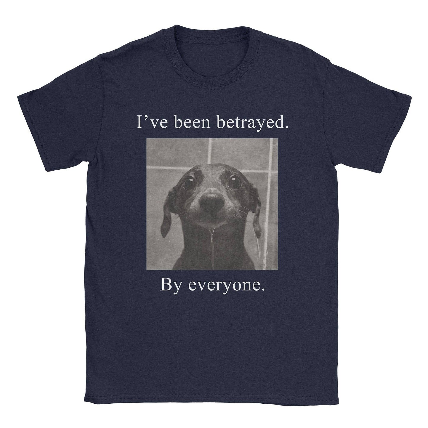 A-or-B-Tees T-Shirt Navy / S Bath T-Shirt